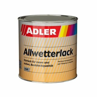 Adler Allwetterlack - Bootslackqualität - 2,5 Liter