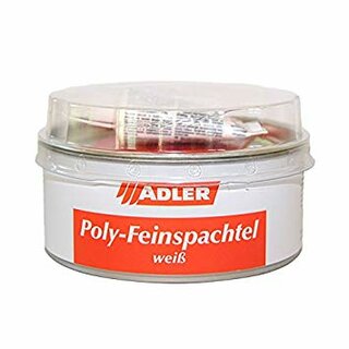 ADLER Poly-Feinspachtel 1 kg Inkl. Härter 96136