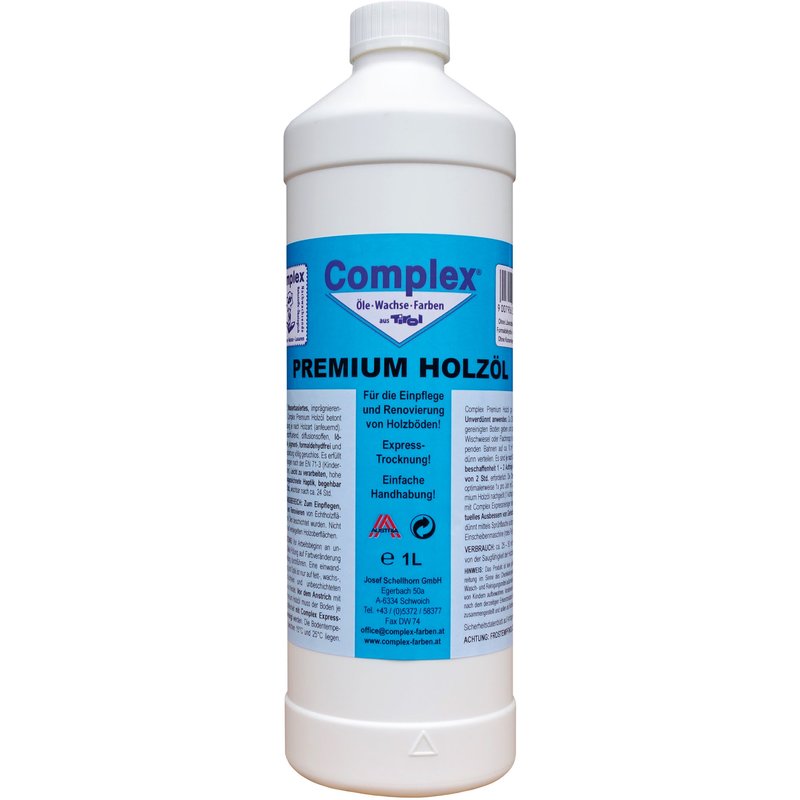 COMPLEX - Premium Holzöl farblos - 1 Liter